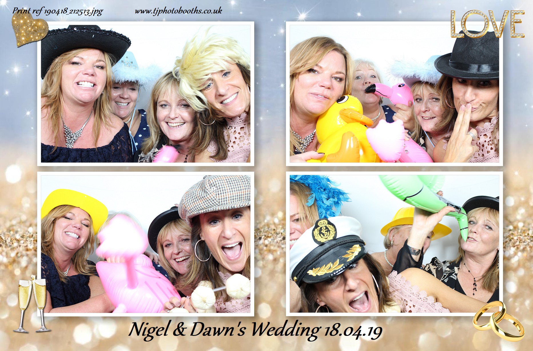 Nigel & Dawn's Wedding | View more photos from the event at gallery.tjphotobooths.co.uk/u/TJPhotobooths/Nigel-Dawns-Wedding